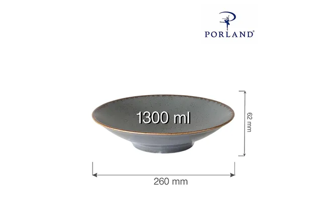 Talerz na stopie Stone 260 mm Porland 04ALM002458 Talerz na stopie Stone 260 mm Porland 04ALM002458