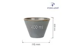 Miska stożkowa Stone 400 ml Porland 04ALM002461