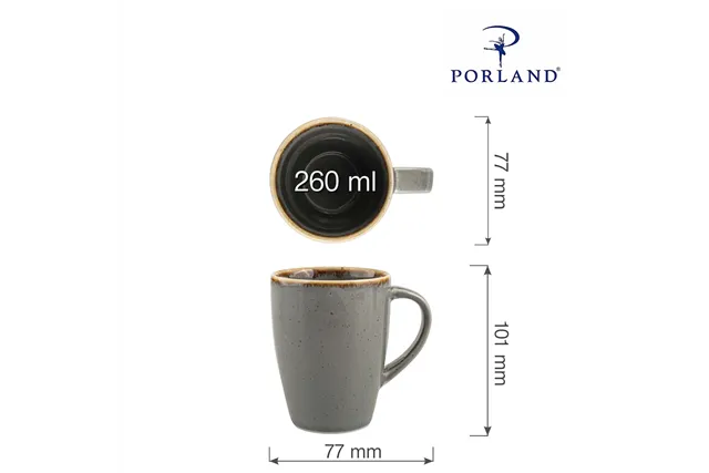 Kubek Stone 260 ml Porland 04ALM002588 Kubek Stone 260 ml Porland 04ALM002588