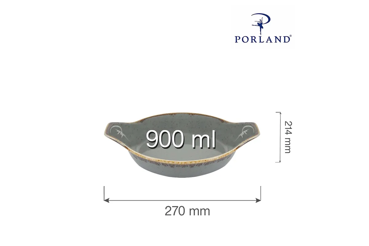Naczynie do zapiekania Stone 210 mm Porland 04ALM002590