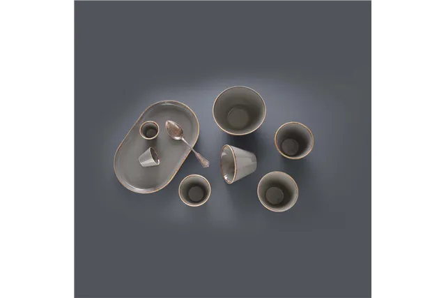 Mini naczynie z rączką Stone 60 mm Porland 04ALM002594 Mini naczynie z rączką Stone 60 mm Porland 04ALM002594