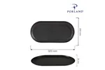 Półmisek owalny Coal 320x200 mm Porland 04ALM002564