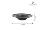 Talerz do pasty Coal 260 mm Porland 04ALM002254