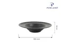 Talerz do pasty Coal 300 mm Porland 04ALM002247