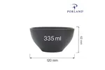 Miska Coal 335 ml Porland 04ALM001998
