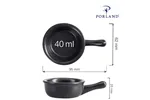 Mini naczynie z rączką Coal 60 mm Porland 04ALM001704