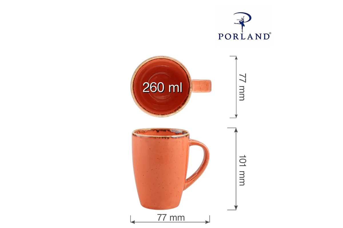 Kubek Amber 260 ml Porland 04ALM001684