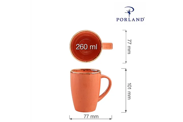 Kubek Amber 260 ml Porland 04ALM001684 Kubek Amber 260 ml Porland 04ALM001684