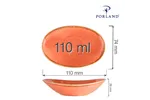 Mini naczynie owalne Amber 110 mm Porland 04ALM001634