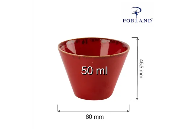 Miska stożkowa Magma 50 ml Porland 04ALM001423