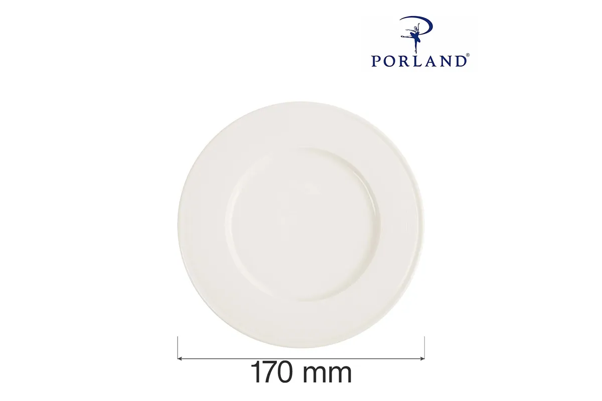 Talerz płytki/ Spodek do bulionówki Line 170 mm Porland 04ALM002178