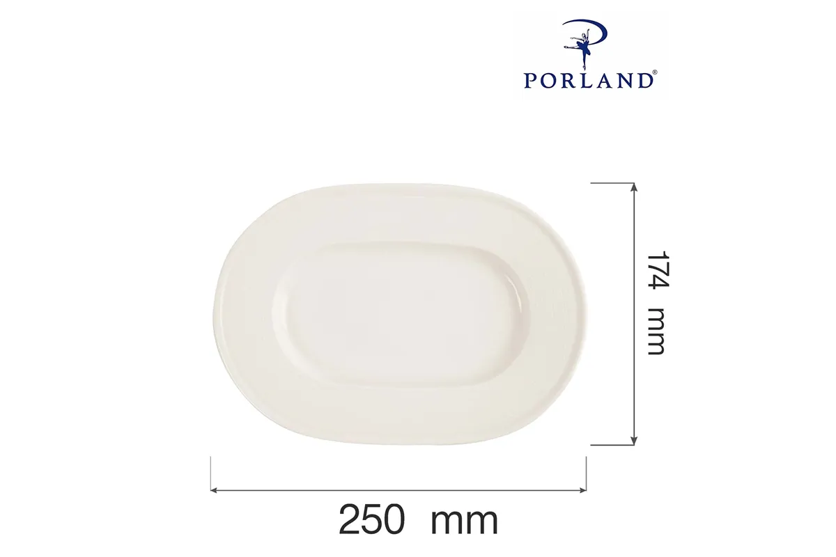 Półmisek owalny Line 250 mm Porland 04ALM002142