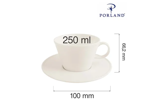Filiżanka elegancka Line 250 ml Porland 04ALM002267