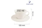 Filiżanka elegancka Line 250 ml Porland 04ALM002267