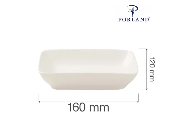 Półmisek do przystawek Dove 160x120 mm Porland 04ALM000099