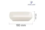 Półmisek do przystawek Dove 160x120 mm Porland 04ALM000099