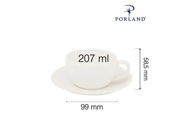 Filiżanka elegancka Dove 207 ml Porland 04ALM000069 Filiżanka elegancka Dove 207 ml Porland 04ALM000069