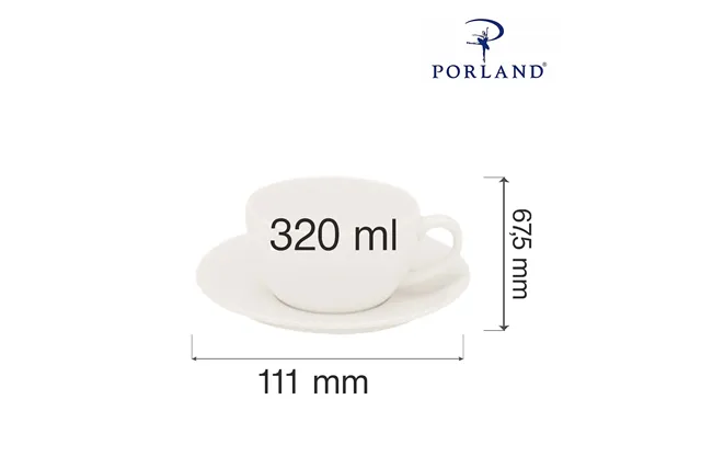 Filiżanka elegancka Dove 320 ml Porland 04ALM000327 Filiżanka elegancka Dove 320 ml Porland 04ALM000327