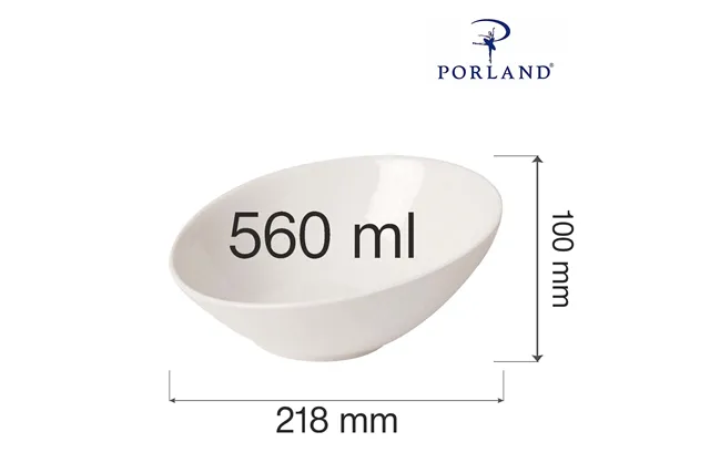Miska skośna Dove 560 ml Porland 04ALM000100
