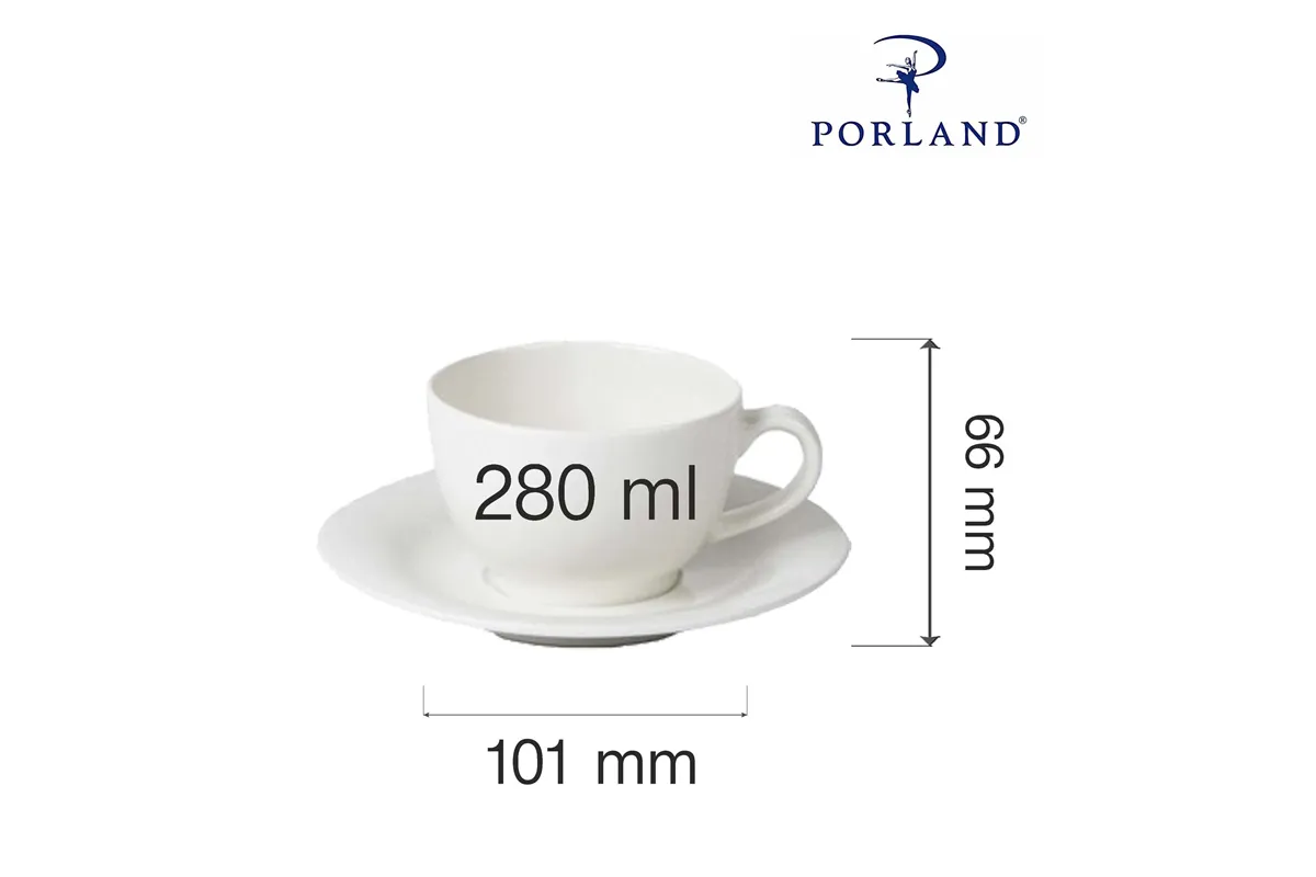 Filiżanka Dove 280 ml Porland 04ALM002045