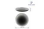 Talerz płytki z wysokim rantem Twilight 300 mm Porland 04ALM004958
