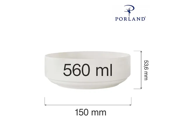 Miska sztaplowana Dove 150 mm Porland 04ALM000083