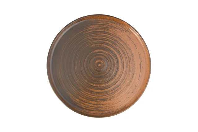 Talerz z wysokim rantem Lykke Brown, 180 mm Porland 04ALM005776 Talerz z wysokim rantem Lykke Brown, 180 mm Porland 04ALM005776