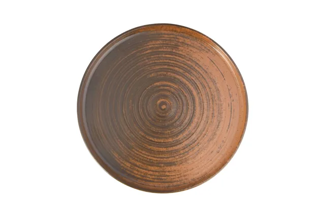 Talerz z wysokim rantem Lykke Brown, 270 mm Porland 04ALM005786 Talerz z wysokim rantem Lykke Brown, 270 mm Porland 04ALM005786