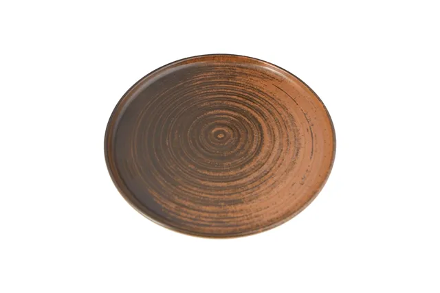 Talerz z wysokim rantem Lykke Brown, 270 mm Porland 04ALM005786 Talerz z wysokim rantem Lykke Brown, 270 mm Porland 04ALM005786