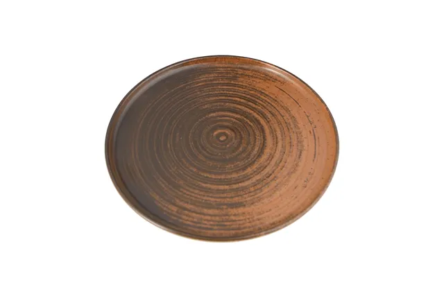 Talerz z wysokim rantem Lykke Brown, 300 mm Porland 04ALM005791 Talerz z wysokim rantem Lykke Brown, 300 mm Porland 04ALM005791