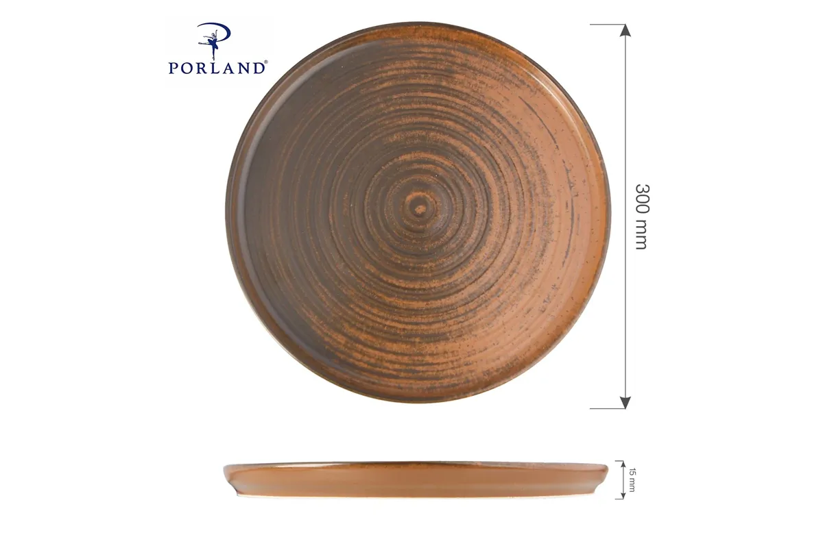 Talerz z wysokim rantem Lykke Brown, 300 mm Porland 04ALM005791