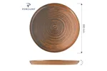 Talerz z wysokim rantem Lykke Brown, 300 mm Porland 04ALM005791