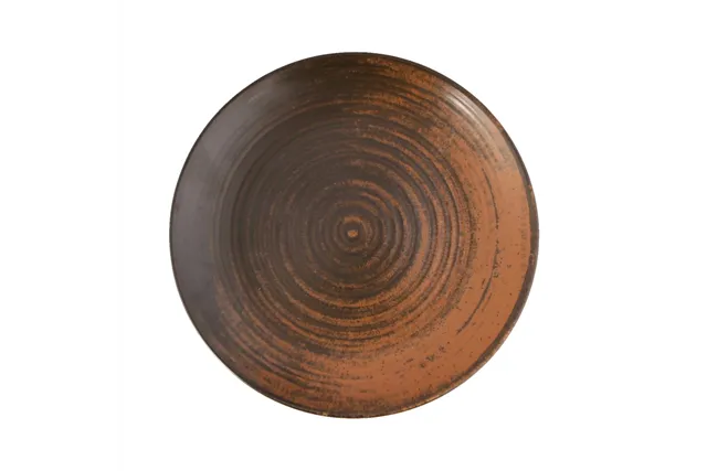 Talerz płytki Lykke Brown, 250 mm Porland 04ALM005943 Talerz płytki Lykke Brown, 250 mm Porland 04ALM005943