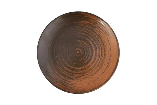 Talerz płytki Lykke Brown, 310 mm Porland 04ALM005950 Talerz płytki Lykke Brown, 310 mm Porland 04ALM005950