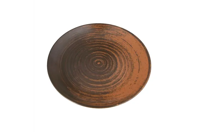Talerz płytki Lykke Brown, 310 mm Porland 04ALM005950 Talerz płytki Lykke Brown, 310 mm Porland 04ALM005950