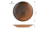 Talerz płytki Lykke Brown, 310 mm Porland 04ALM005950