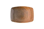 Talerz owalny Lykke Brown, 270x200 mm Porland 04ALM005955