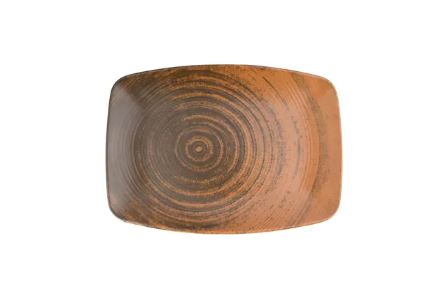 Talerz owalny Lykke Brown, 320 x 230 mm Porland 04ALM005961 Talerz owalny Lykke Brown, 320 x 230 mm Porland 04ALM005961