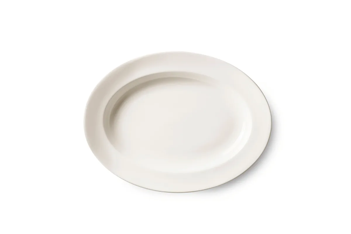 Półmisek owalny Ivory 420x315x(H)46 mm, 1,6 l Luzerne 797525