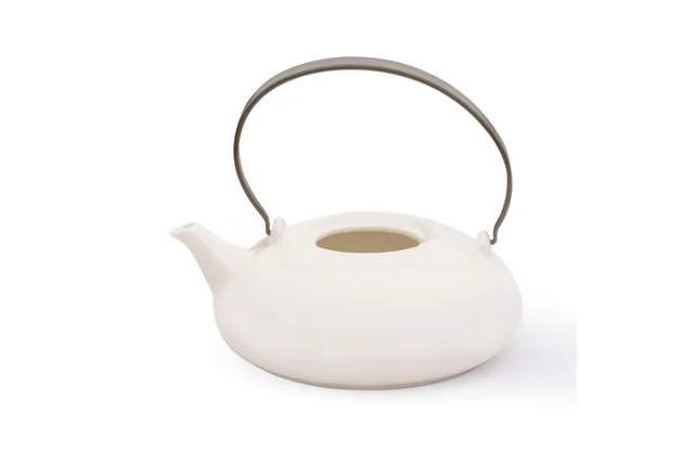 Dzbanek do herbaty z rączką Chanoyu Ivory 60x140x(H)57mm, 410 ml Luzerne 793725 Dzbanek do herbaty z rączką Chanoyu Ivory 60x140x(H)57mm, 410 ml Luzerne 793725