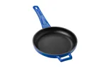 Mini patelnia żeliwna z metalowym uchwytem (O)16cm, niebieska LAVA 832066