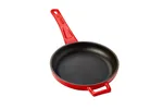 Mini patelnia żeliwna z metalowym uchwytem (O)16cm, czerwona LAVA 832233