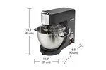 Mikser planetarny dla gastronomii - seria 8 Quart CPM800-CE, Hamilton Beach Commercial Hamilton Beach Commercial CPM800-CE Mikser planetarny dla gastronomii - seria 8 Quart CPM800-CE, Hamilton Beach Commercial Hamilton Beach Commercial CPM800-CE