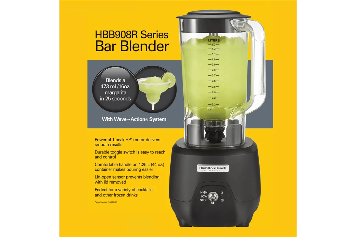Profesjonalny blender barmański HBB908R-CE 1.25l, Hamilton Beach Commercial Hamilton Beach Commercial HBB908R-CE