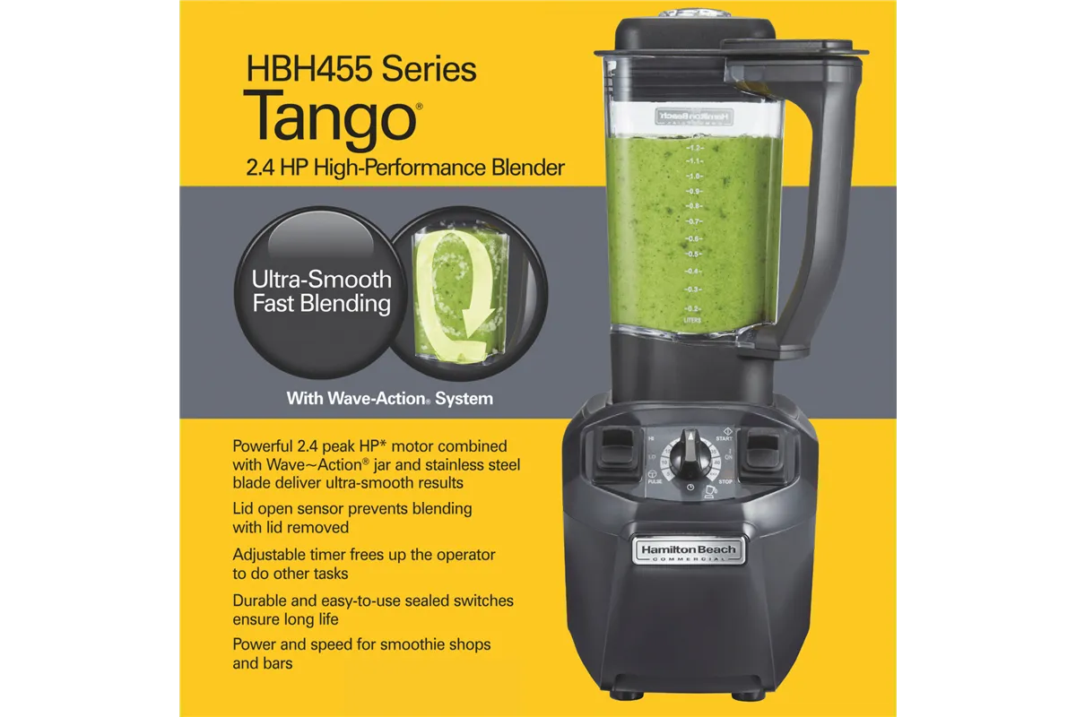 Blender barmański HBH455-CE Tango® z dzbankiem z copoliestru 1.4l, Hamilton Beach Commercial Hamilton Beach Commercial HBH455-CE