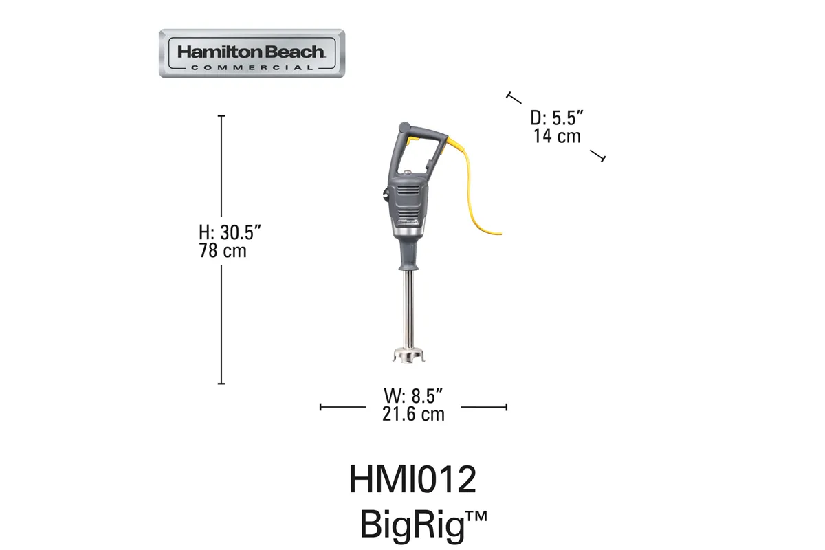 Mikser zanurzeniowy HMI014-CE BigRig™ 820x216 mm, Hamilton Beach Commercial Hamilton Beach Commercial HMI014-CE