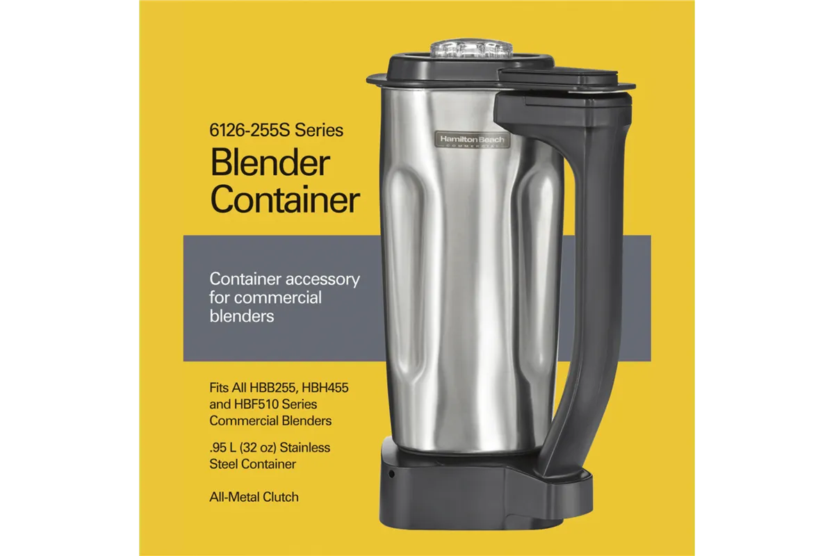 Dzbanek ze stali nierdzewnej do blendera HBB255/HBH455/HBF510-CE 950ml, Hamilton Beach Commercial Hamilton Beach Commercial 6126
