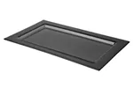 Taca szklana GN 1/1 czarna Fine Dine 429884