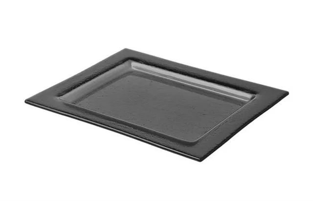 Taca szklana GN 1/2 czarna Fine Dine 429891