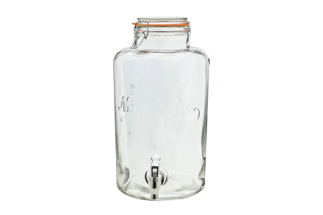 Dyspenser do soku i lemoniady, Słoik z kranem 8,5 l Fine Dine 9627204 Dyspenser do soku i lemoniady, Słoik z kranem 8,5 l Fine Dine 9627204